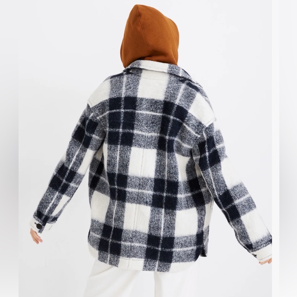 Madewell Walton shirt-jacket in Colleton Plaid - Picture 8 of 8
